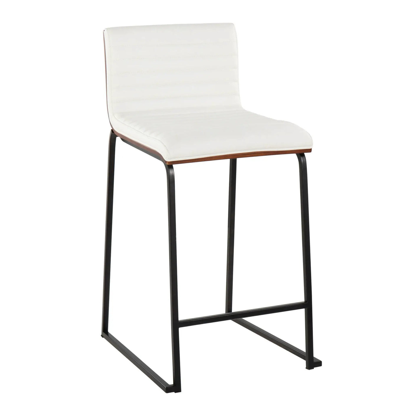 Mason Mara - Contemporary Fixed Height Quality Counter Stool (Set of 2) by HouseOfZazla