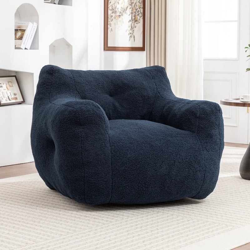 Bean Bag Sofa Chair with Armrests by HouseOfZazla