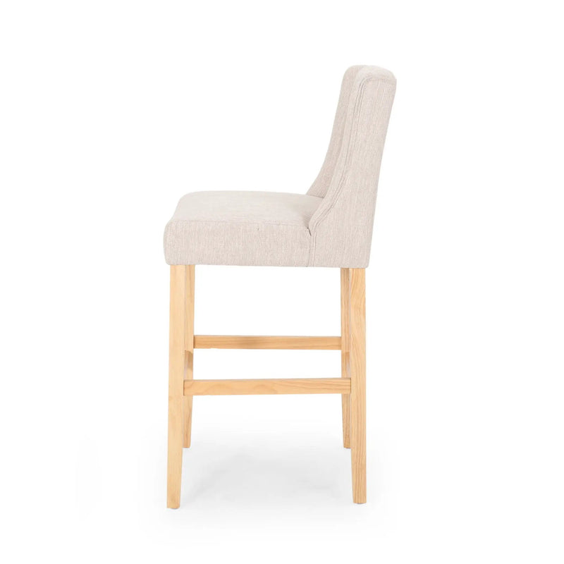 Ethereon Tufted Counter Stool (Set of 2) by HouseOfZazla