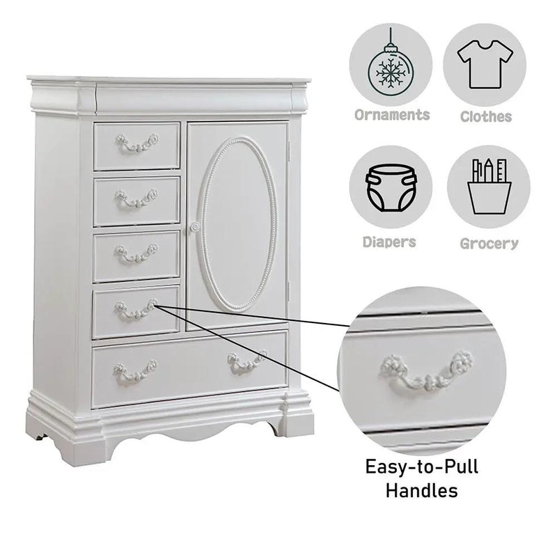 Estrella - Chest - White by Unique Piece Furniture