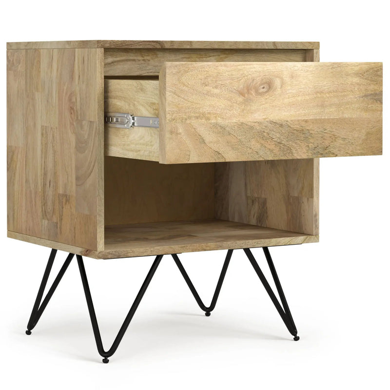 Hunter - Nightstand - Natural by HouseOfZazla