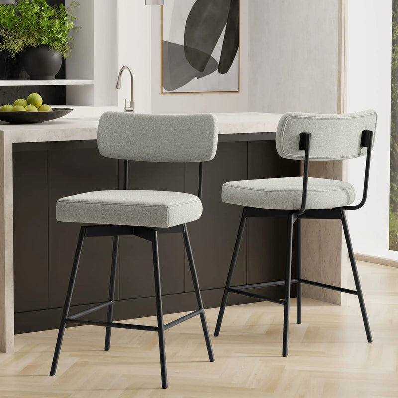 Giselle - Swivel Counter Height Stool (Set of 2) by Unique Piece Furniture