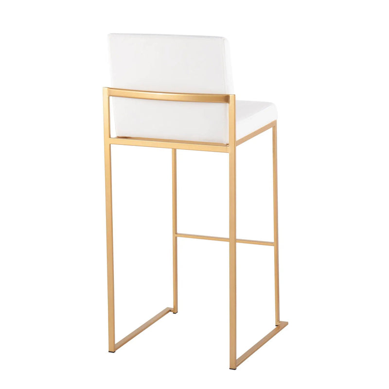 Fuji - Contemporary Design High Back Barstool by Unique Piece Furniture