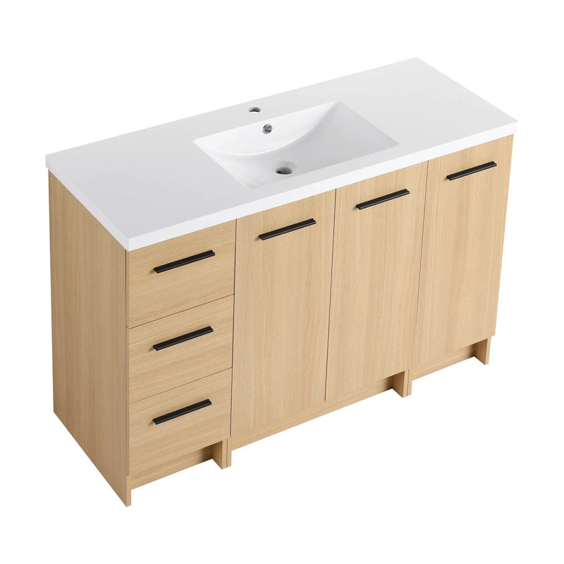 Floating Bathroom Vanity With Sink, Modular Cabinet by Unique Piece Furniture