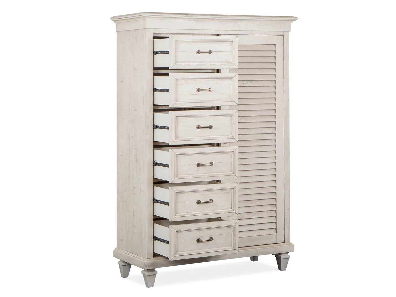 Newport - Gentleman's Chest - Alabaster by Unique Piece Furniture