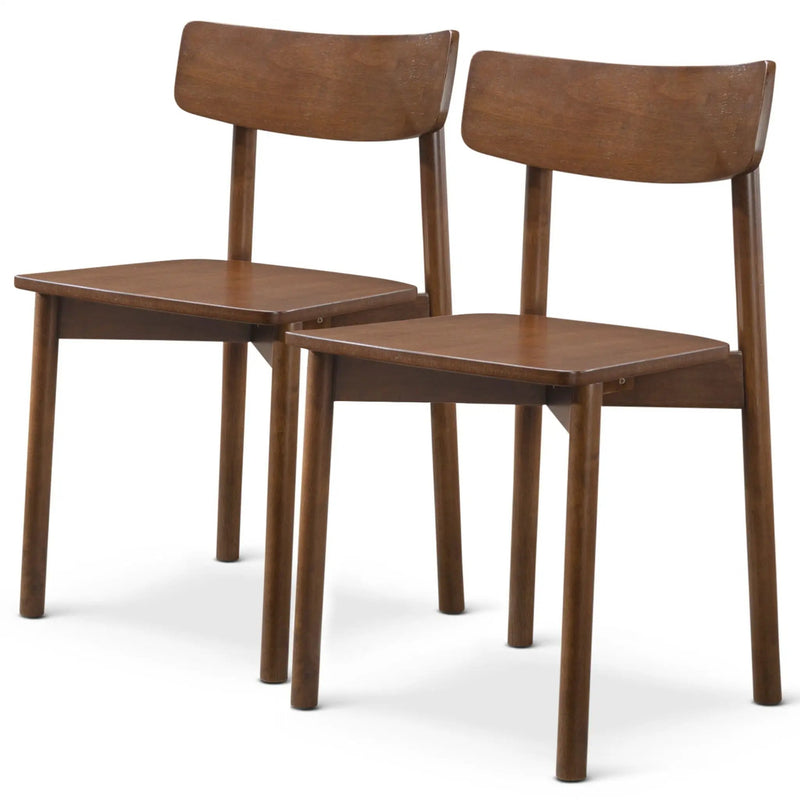 Dining Chair (Set of 2) - Rich Walnut by Unique Piece Furniture