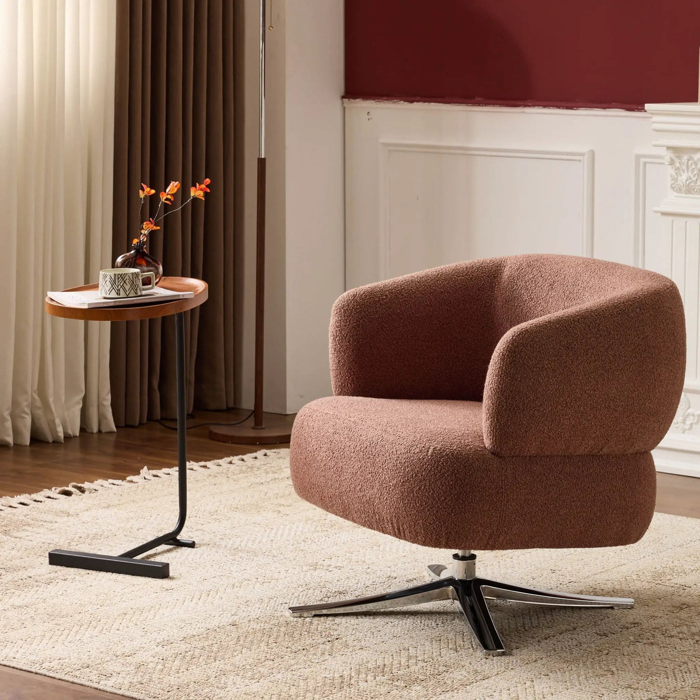 Cuddle Style Leisure Swivel Sofa Chair by HouseOfZazla