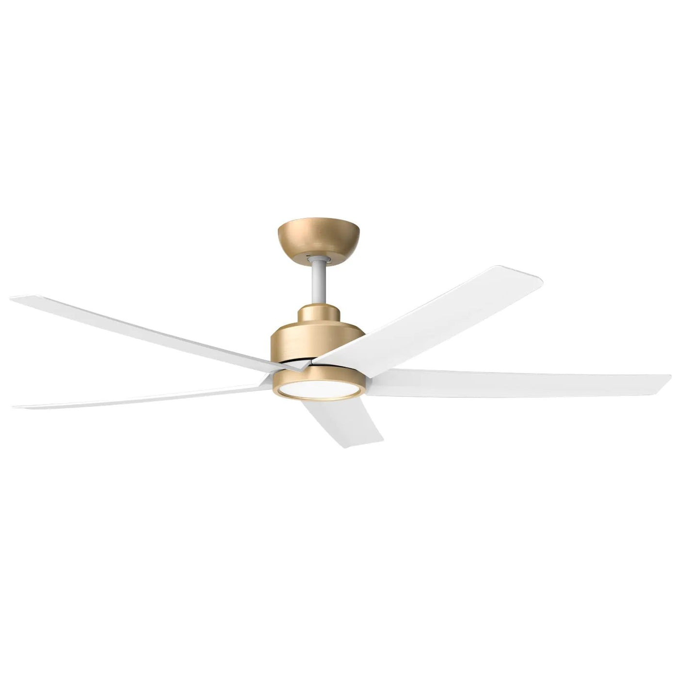 52 Inch Ceiling Fans with Lights, Large Air Volume Ceiling Fans with Reversible Quiet DC Motor and Remote by HouseOfZazla