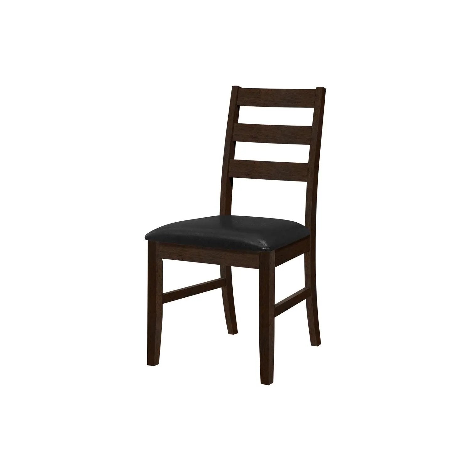 Dining Chair, Dining Room, Side, Upholstered, Transitional (Set of 2) - Black by Unique Piece Furniture