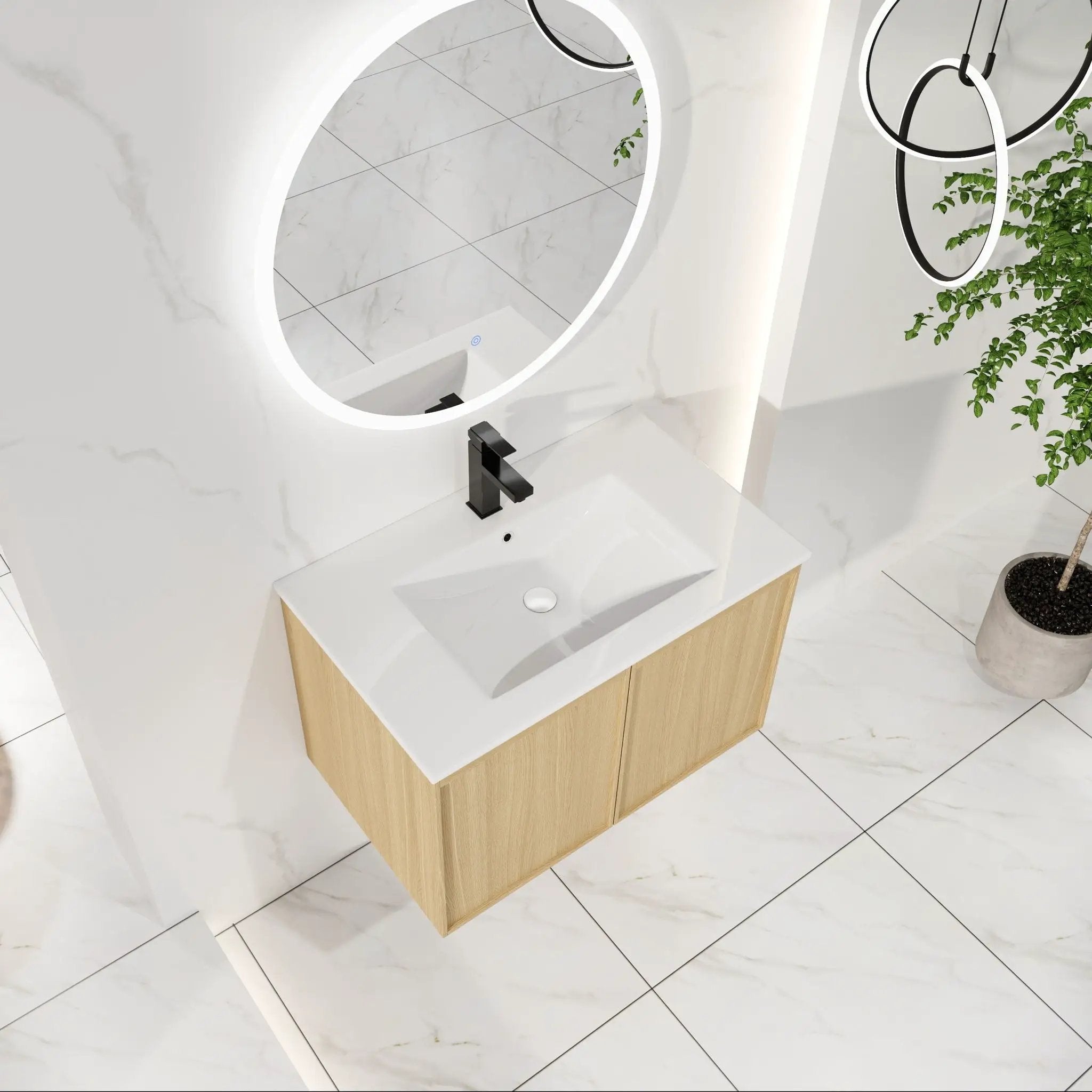 Floating Bathroom Vanity With Sink Combo by Unique Piece Furniture