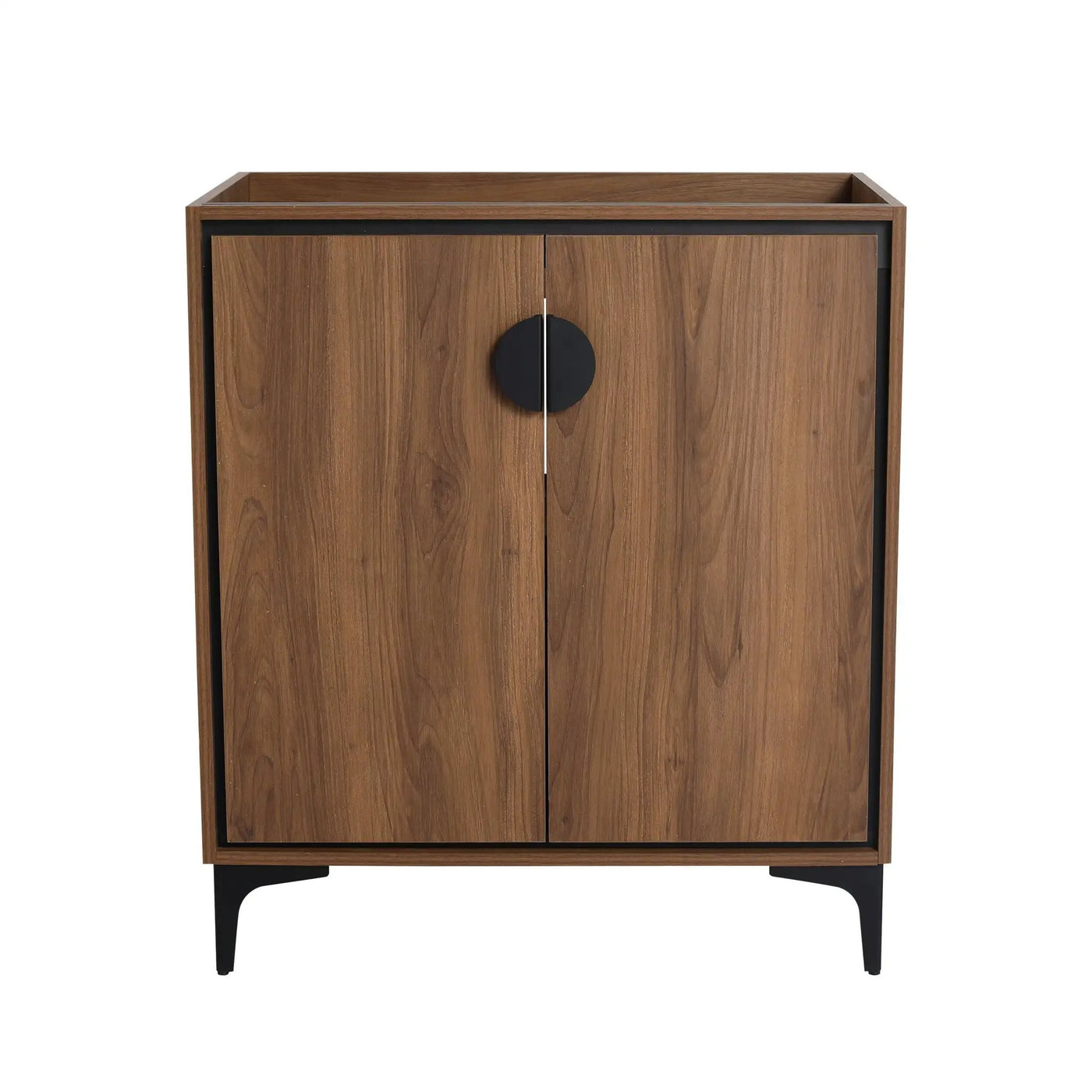 Modern Bathroom Vanity Storage Cabinet With Soft Closing Doors And Engineered Wood Construction by HouseOfZazla