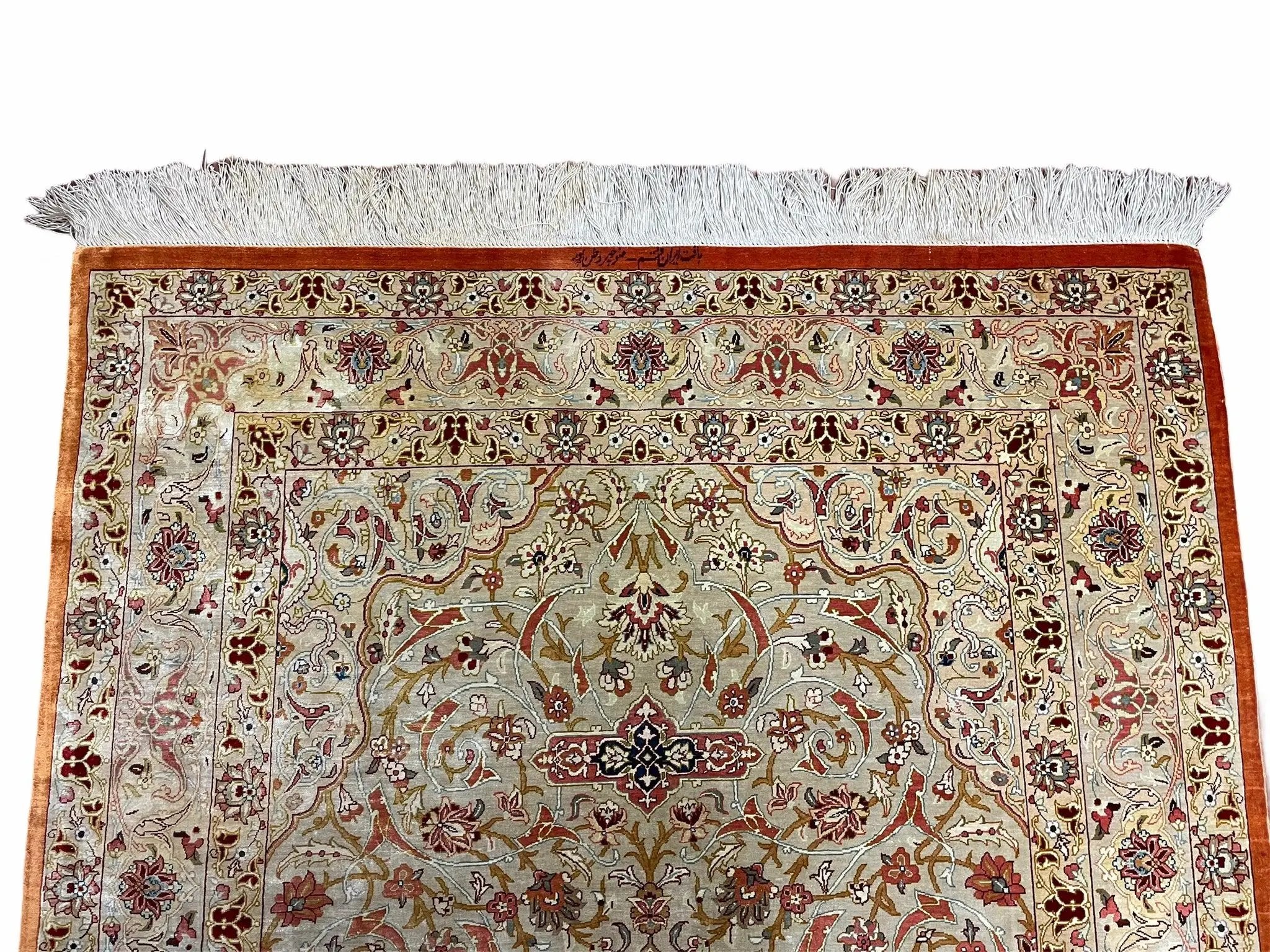 3' X 5' Vintage Fine Handmade Turkish Oriental Silk Rug 900 KPSI Wow by Jewel Rugs
