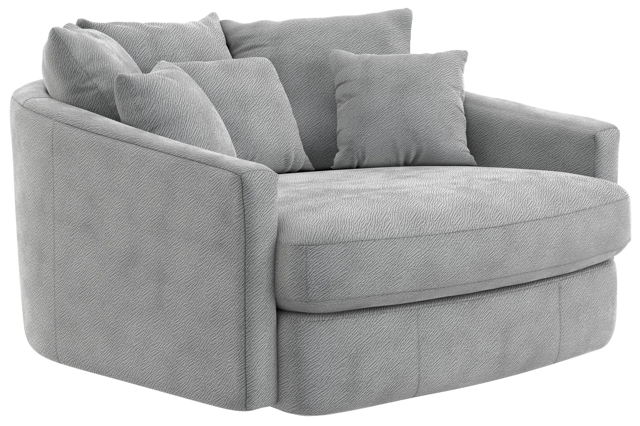 Matty - Round Accent Cuddle Chaise by Unique Piece Furniture