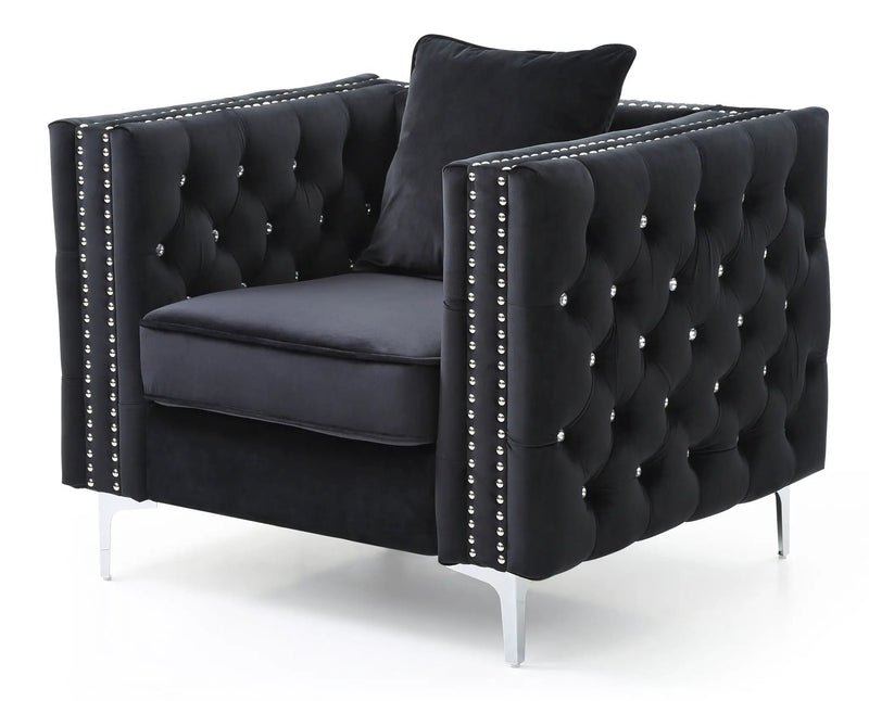 Tufted Design Chair by Unique Piece Furniture