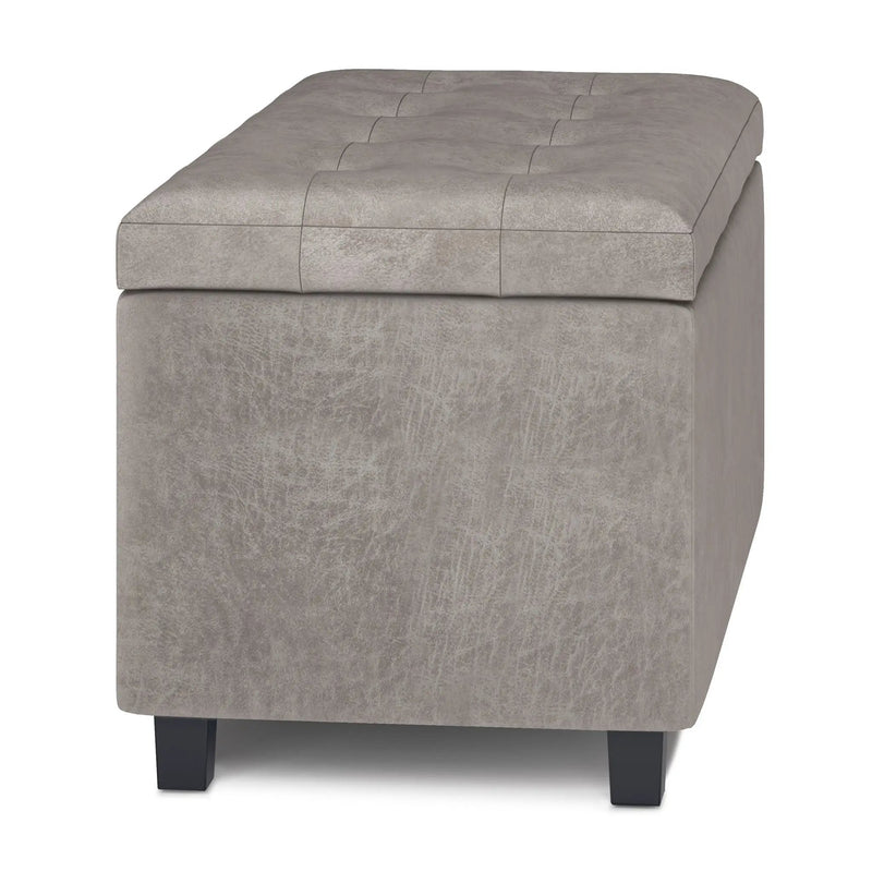 Cosmopolitan - Upholstered Storage Ottoman by Unique Piece Furniture