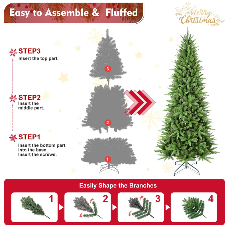 6FT Slim Christmas Tree, photo 5 of 10