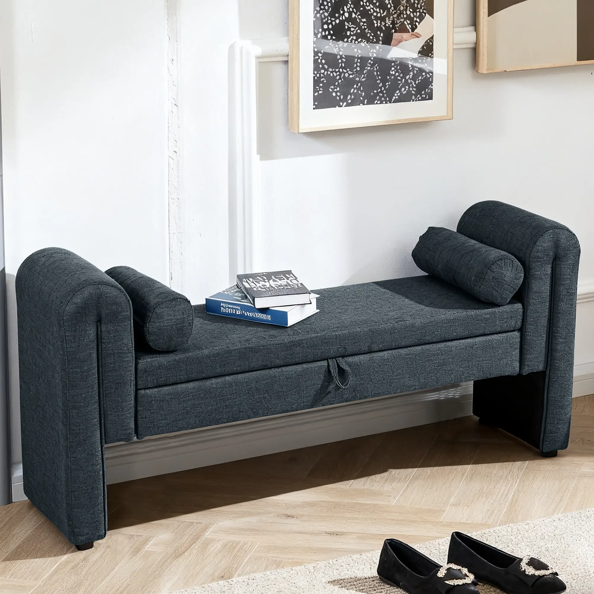 60-Inch Storage Bench by HouseOfZazla