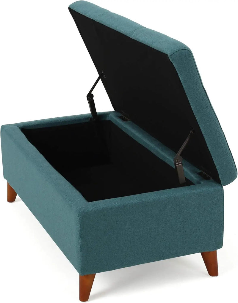 Tufted Ainsley Button Storage Ottoman Bench by HouseOfZazla