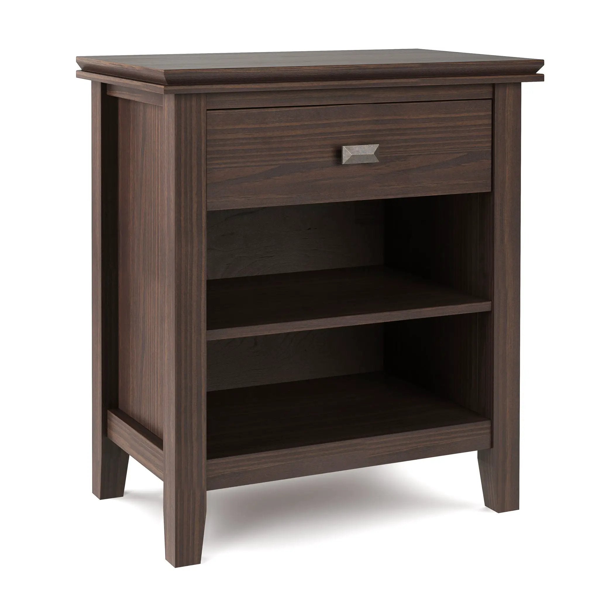 Artisan - Bedside Table - Warm Walnut Brown by Unique Piece Furniture