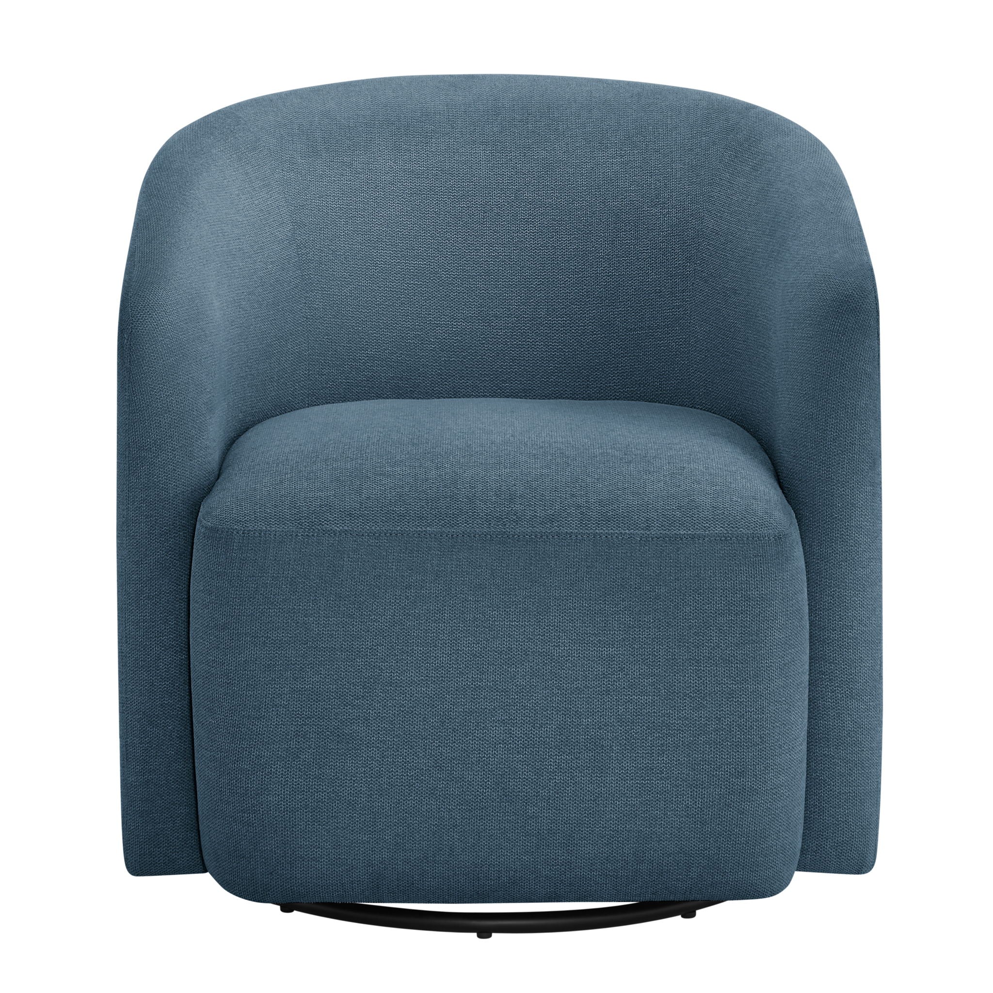 Ardena - Modern Swivel Barrel Chair by HouseOfZazla