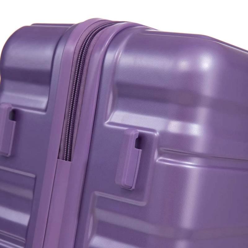 HIFINE Tourist 3-Piece ABS Spinner Wheel Luggage Set (Purple) by HouseOfZazla