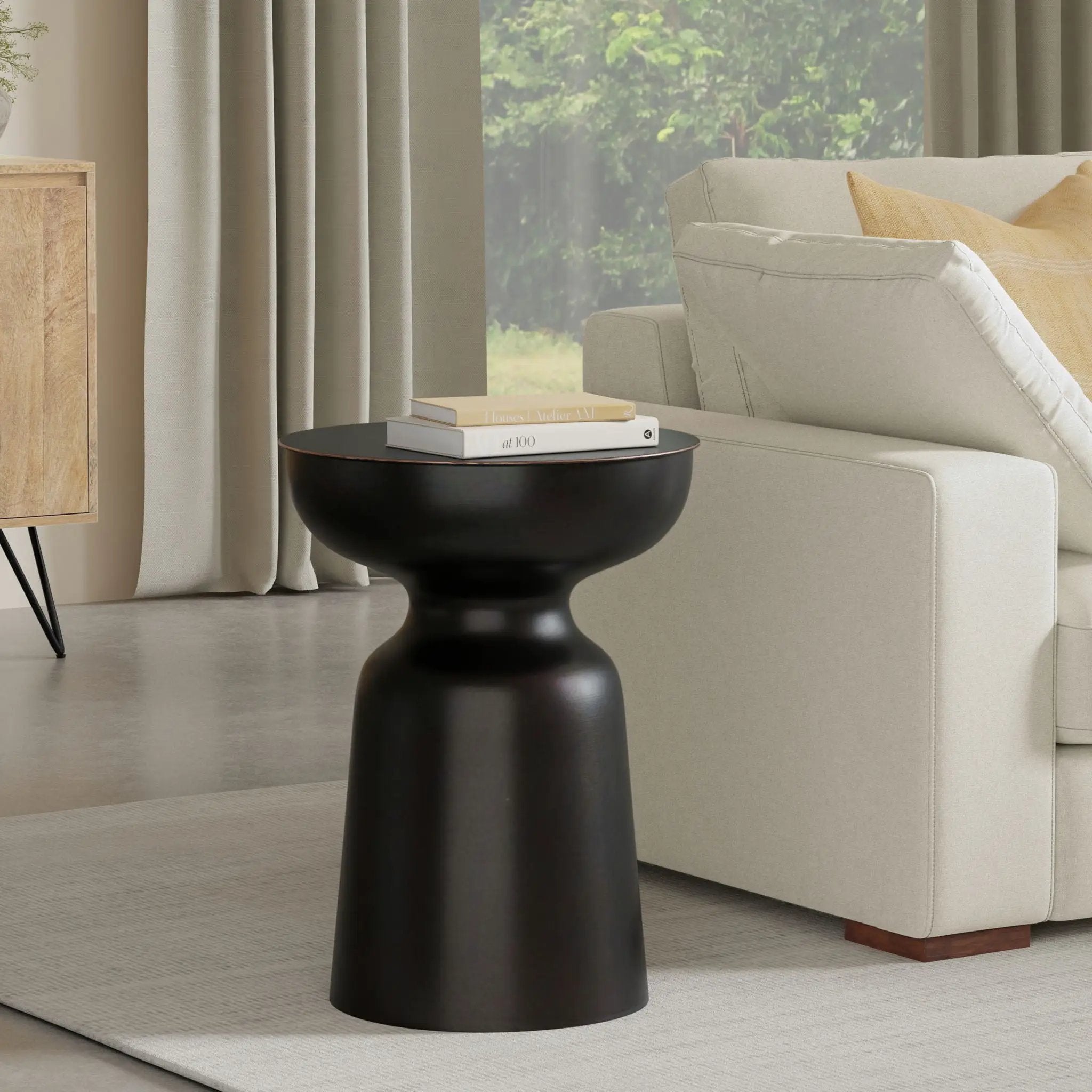 Toby - Accent Table - Copper by HouseOfZazla