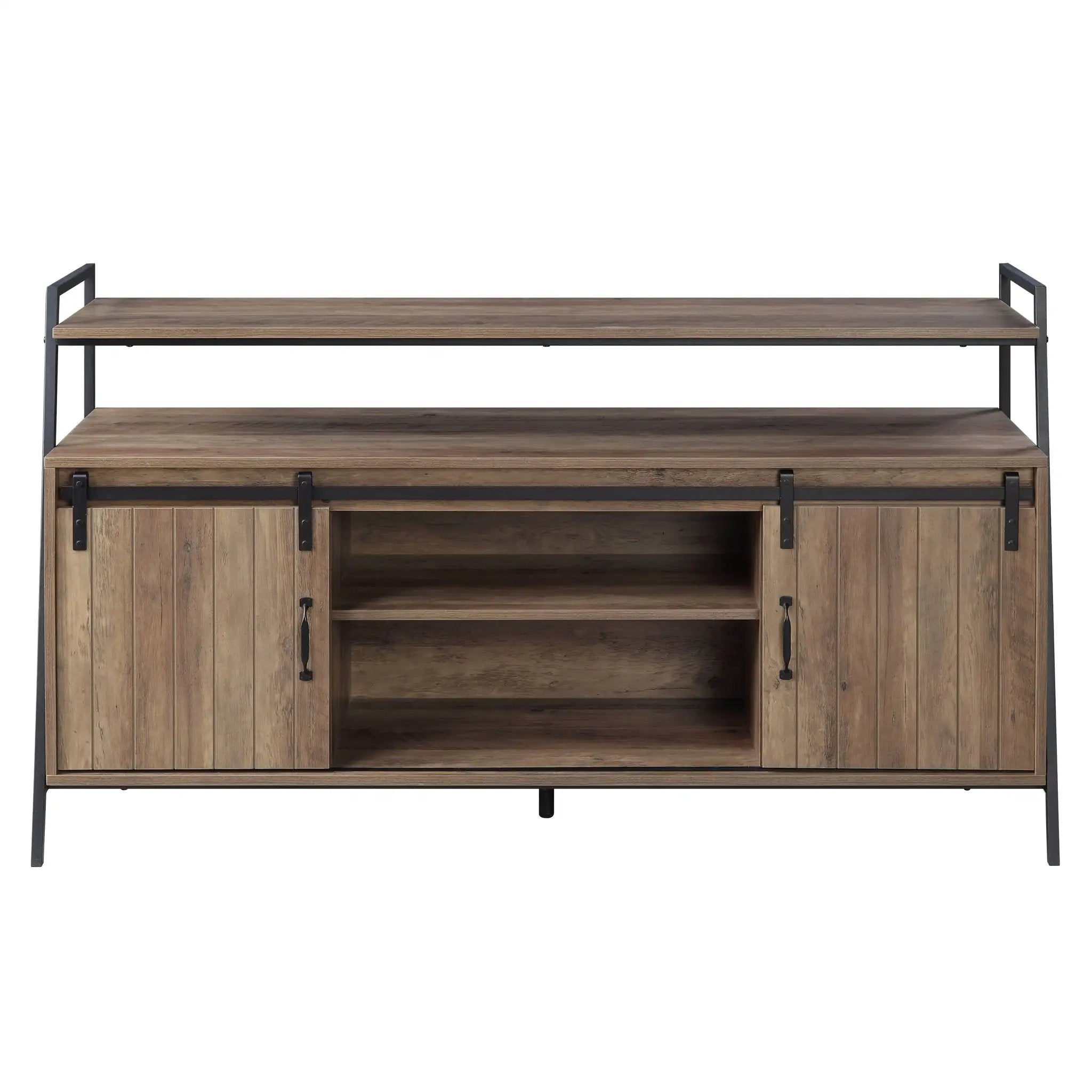 Rashawn - Rustic TV Stand - Oak by Unique Piece Furniture