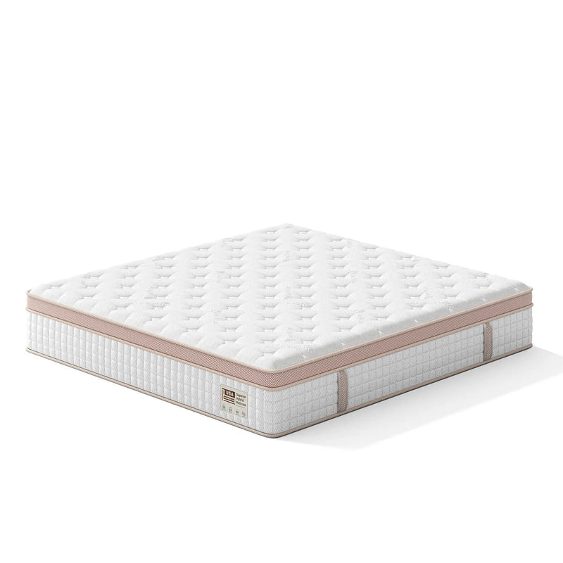 12" King Size Firm Hybrid Mattress, Gel Memory Foam & Pocket Springs by HouseOfZazla