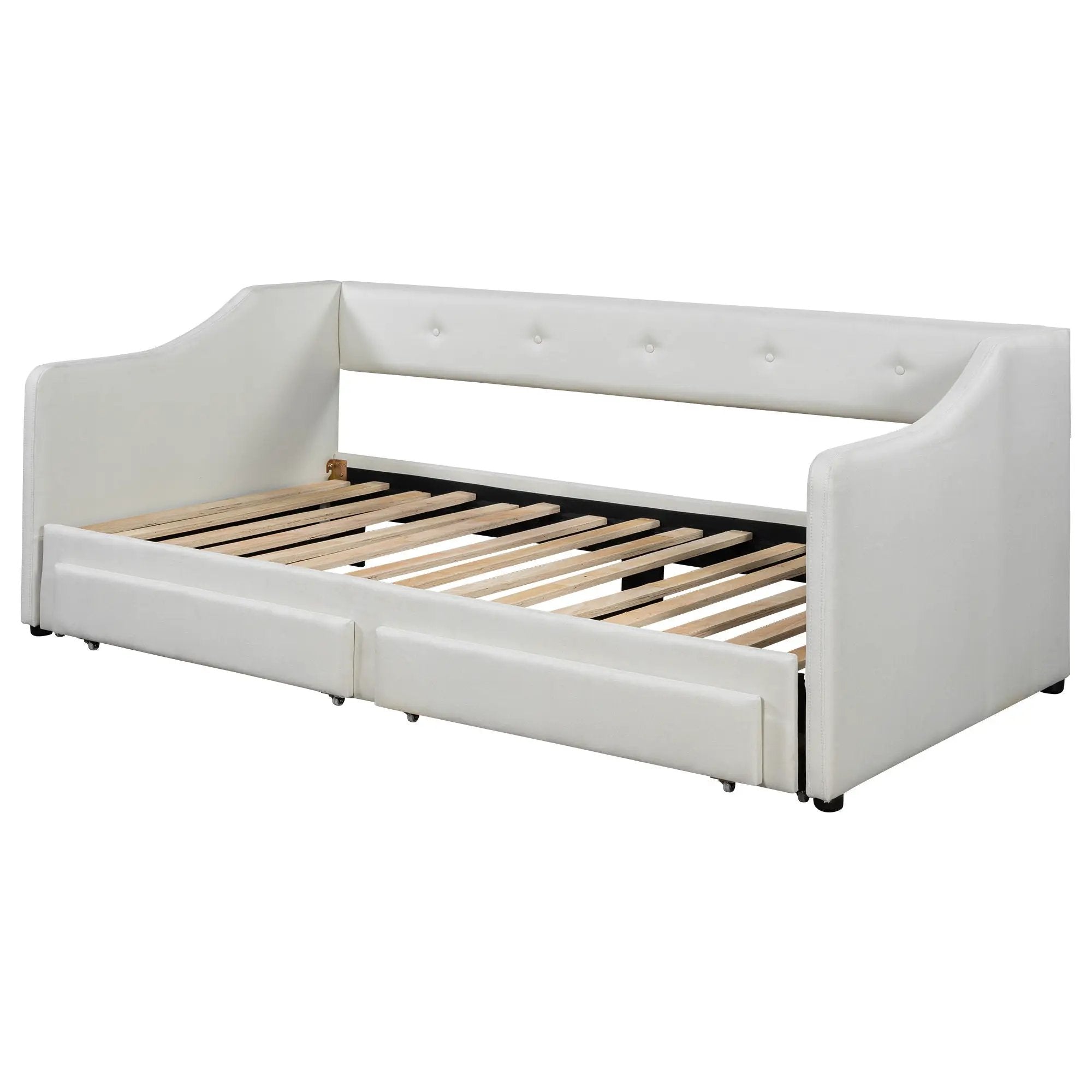 Upholstered Daybed With 2 Drawers by Unique Piece Furniture