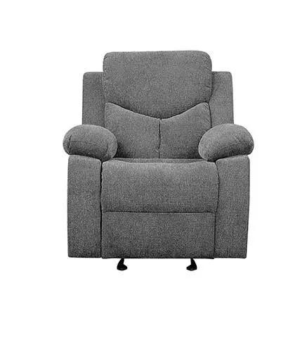 Kalen - Motion Glider Recliner - Gray Chenille by Unique Piece Furniture
