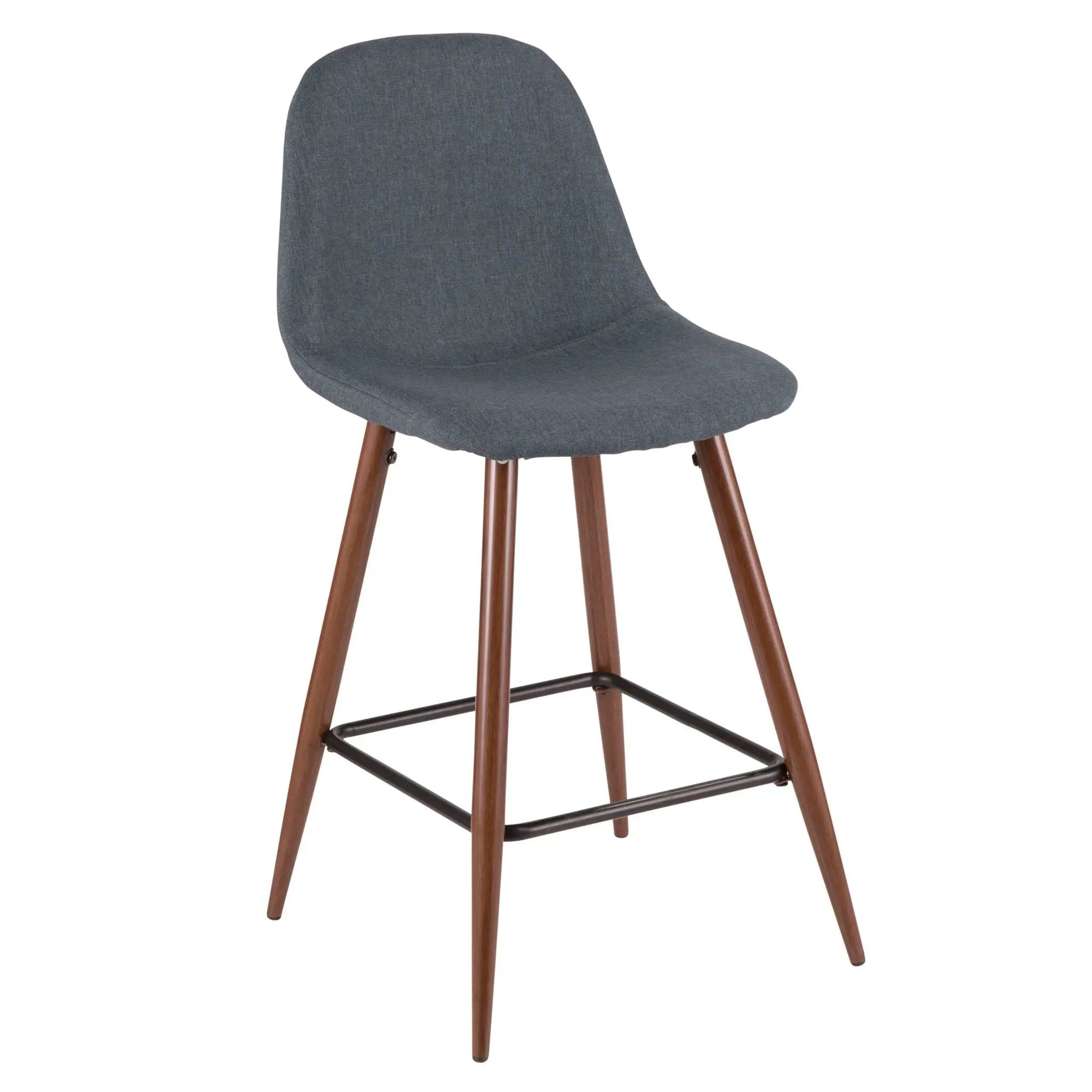 Pebble - Mid Century Modern Counter Stool (Set of 2) by Unique Piece Furniture