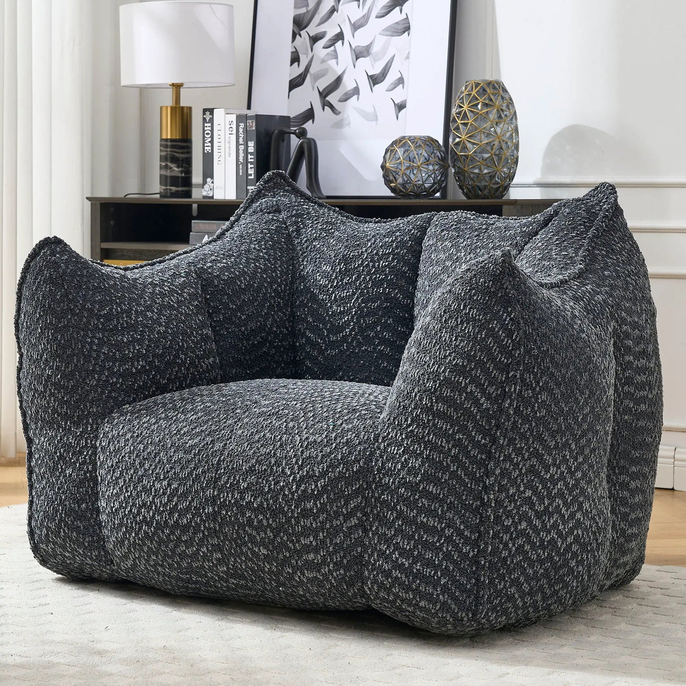 Comfortable Sofa Chairs With Highly Resilient Foam For Living Rooms And Bedrooms by Unique Piece Furniture