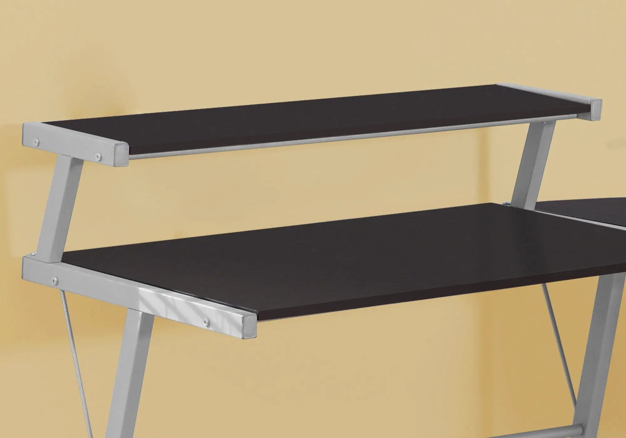 Computer Desk, Home Office, Corner, L Shape, Laptop, Durable Construction by Unique Piece Furniture