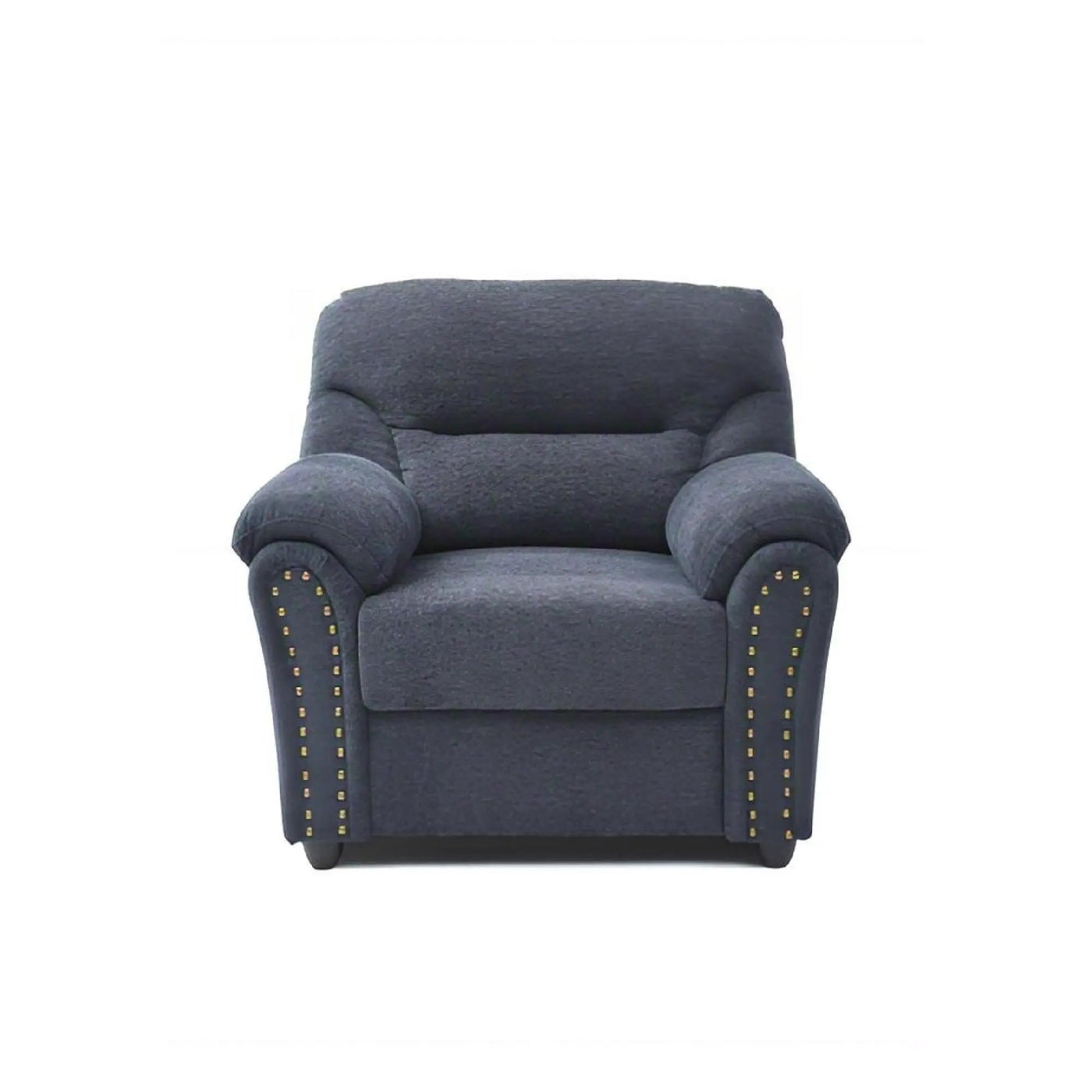 Hamilton - Chair With Hand Applied Nailhead Trim And Pillow Top Arm Cushions by Unique Piece Furniture