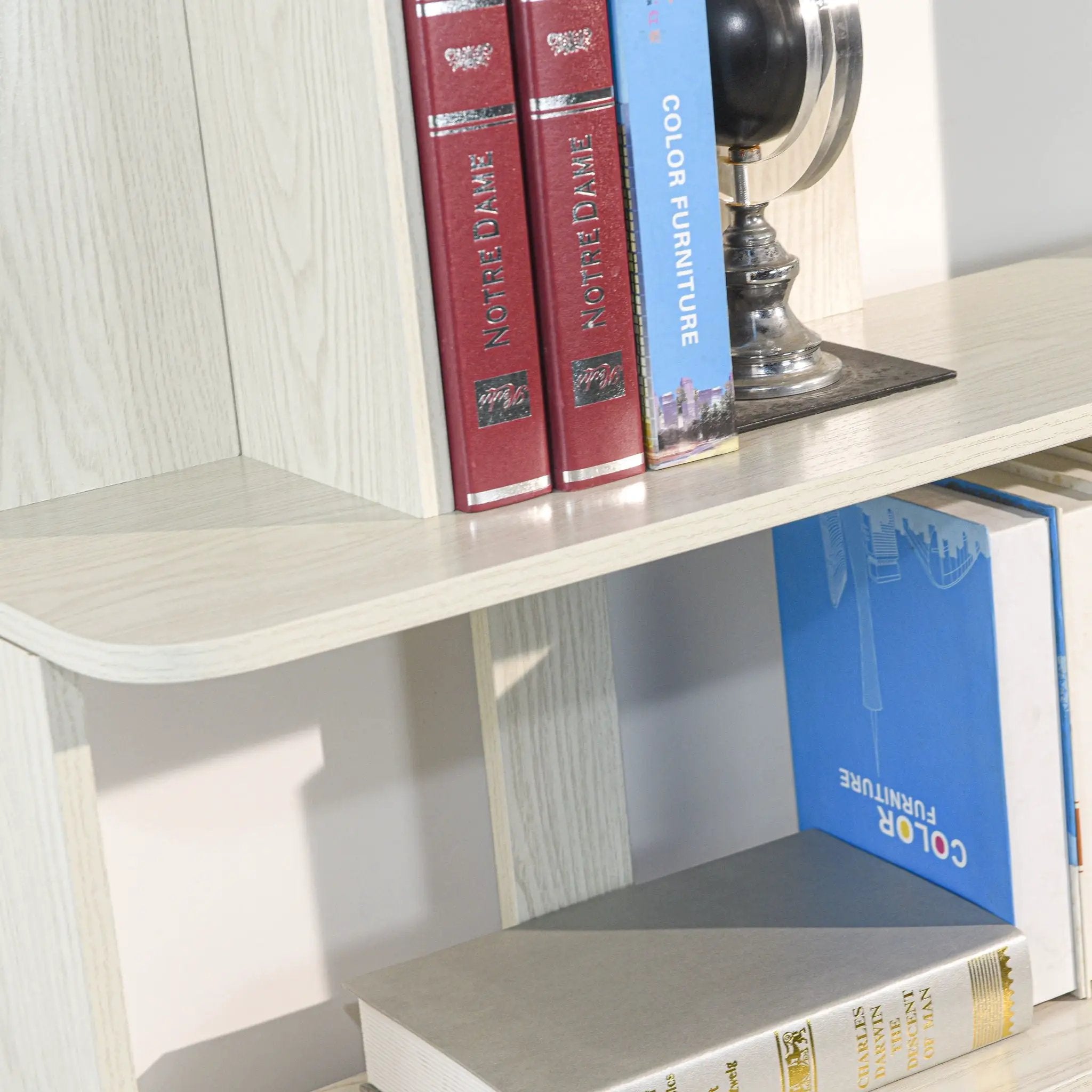 Modern 5 Tier Open Storage Bookcase by HouseOfZazla