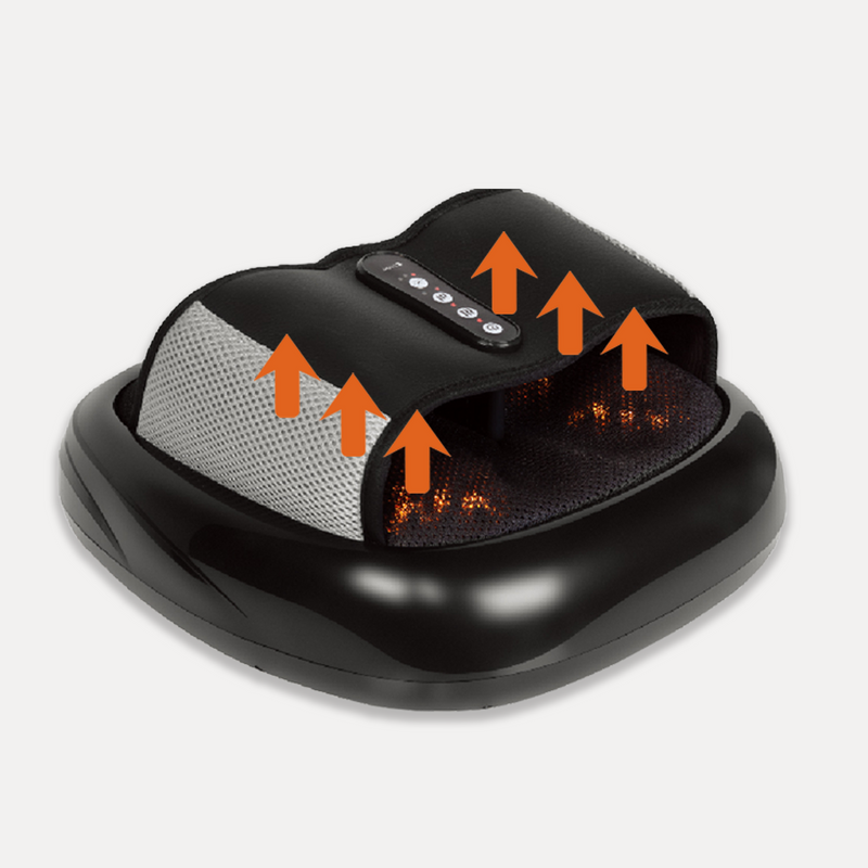 Foot Massager with Heat-Black by HouseOfZazla