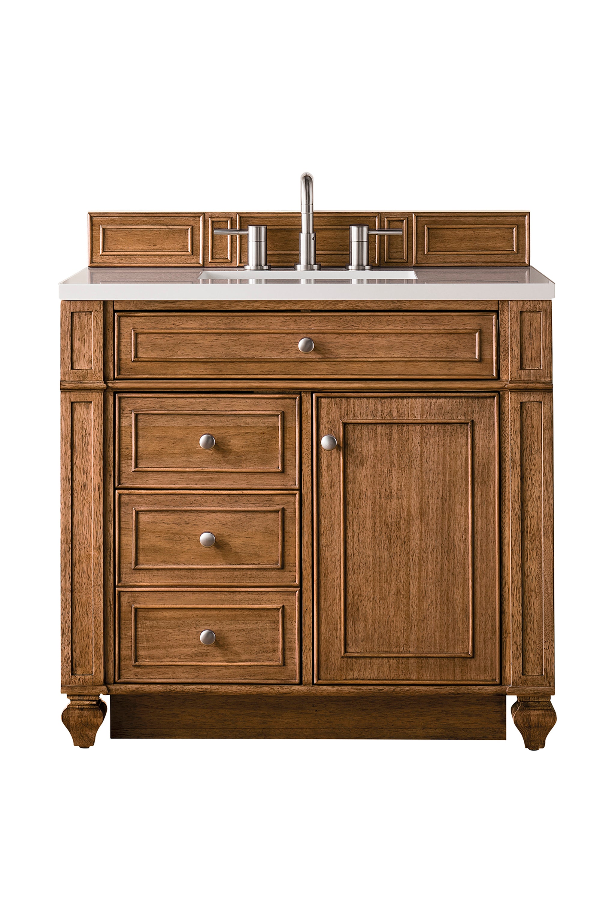 James Martin Bristol 36" Single Bathroom Vanity, Saddle Brown, view 15