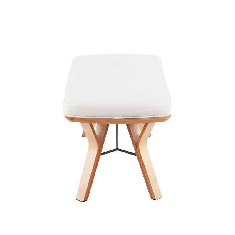 Folia - Mid Century / Modern Bench by HouseOfZazla