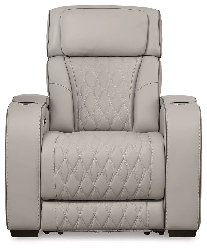 Boyington - Power Recliner/Adj Headrest by Unique Piece Furniture