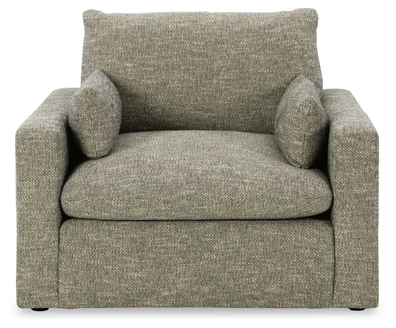 Dramatic - Chair and a Half - Granite by Unique Piece Furniture