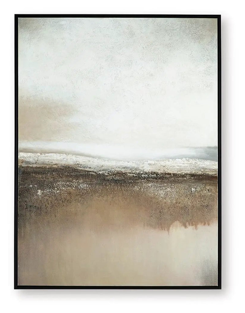 Siaking - Wall Art - Brown / Gray / White by Unique Piece Furniture