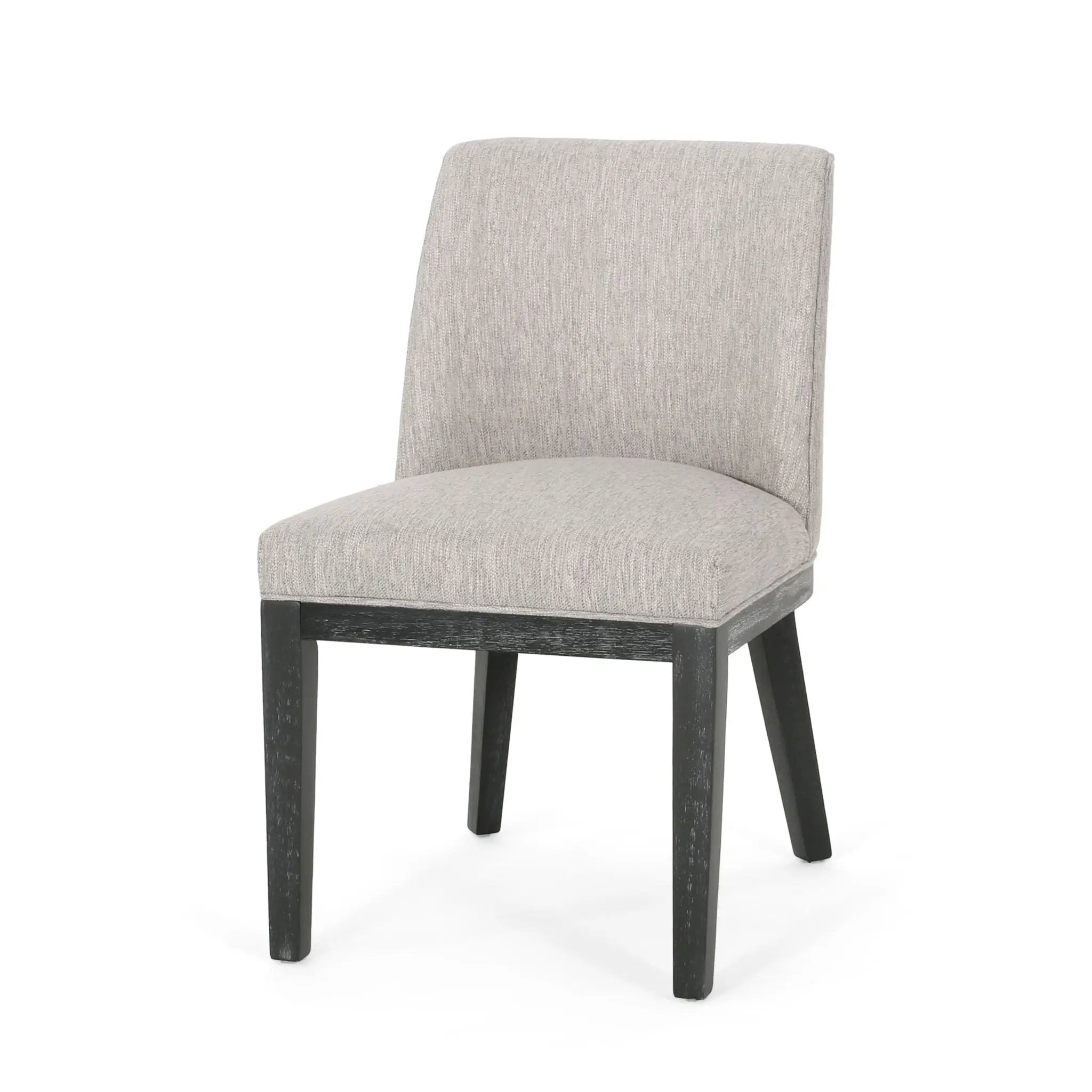 Modern Dining Chair With Durable Fabric Upholstery And Sturdy Wooden Frame (Set of 2) by HouseOfZazla