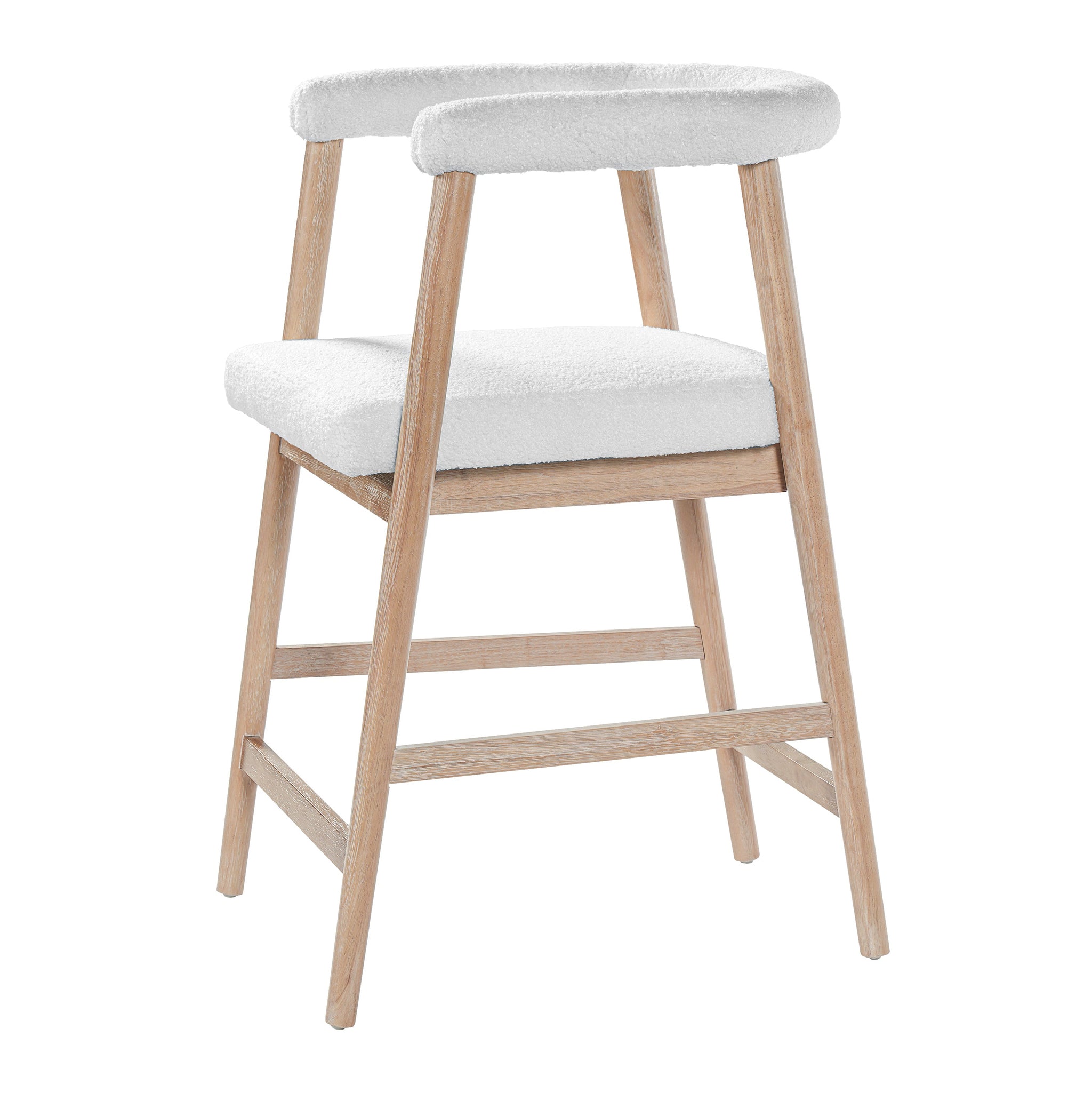 25" Seat Height Bar Stools with Back, Set of 2 by HouseOfZazla
