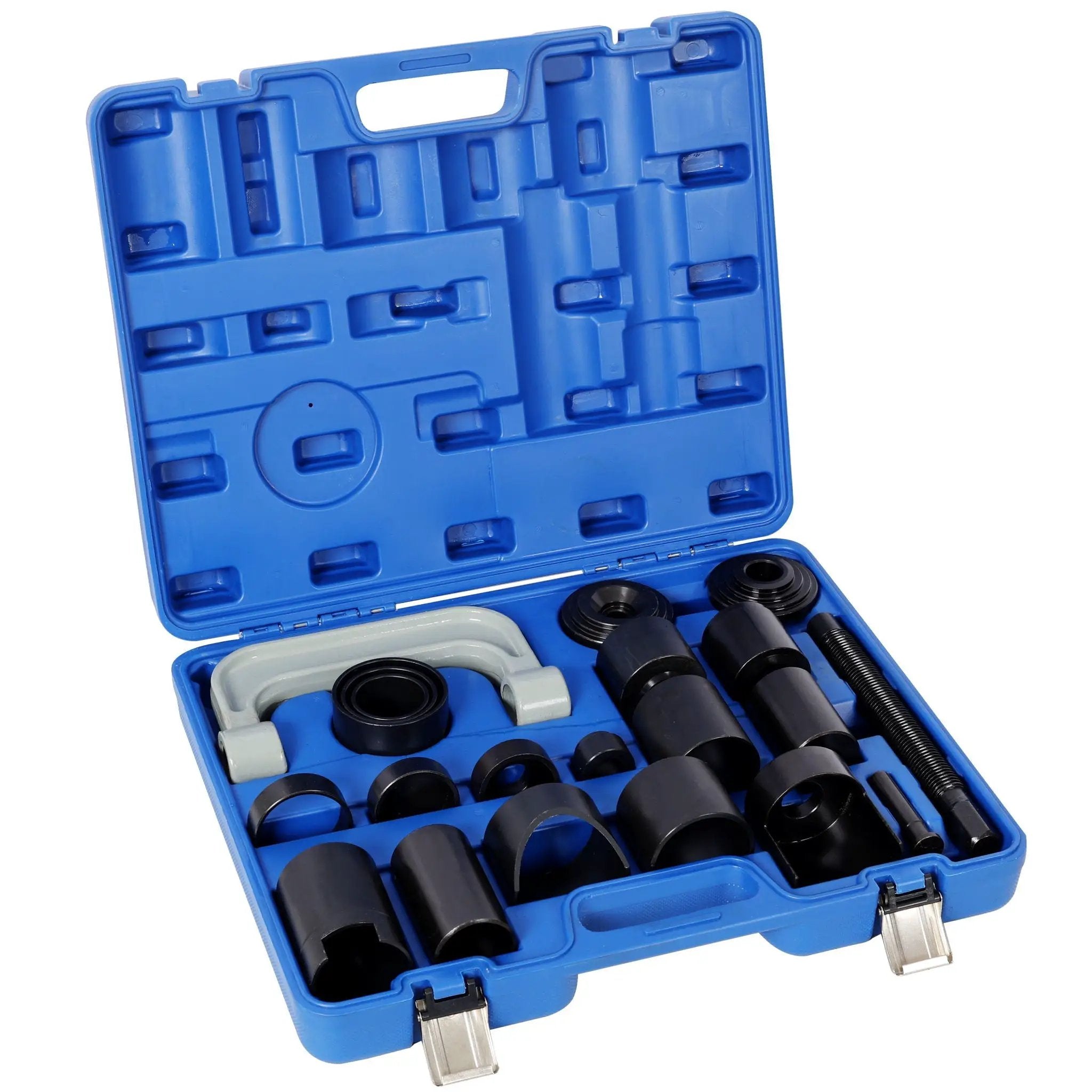 21 Pieces Heavy Duty Automotive Ball Joint Removal Tool Kit with Case - Blue by HouseOfZazla