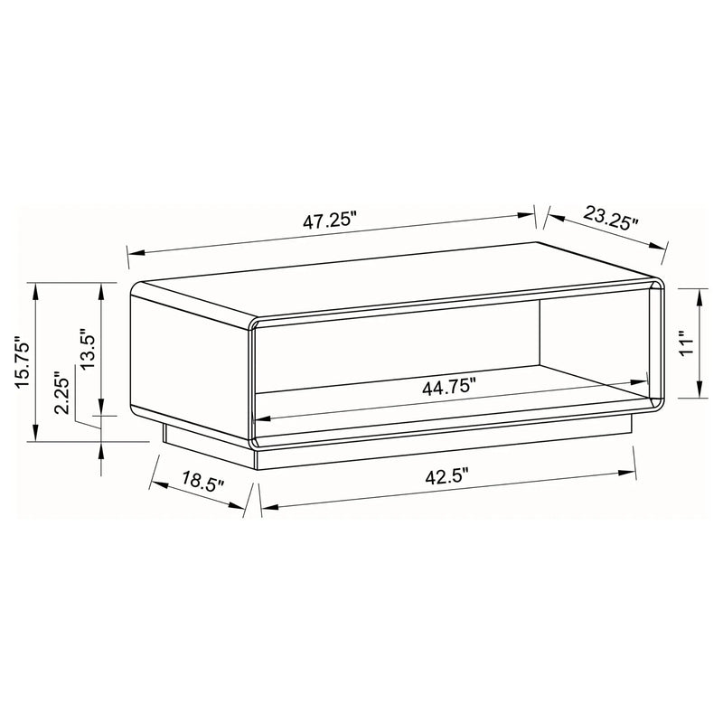 Fletcher - Table With Open Shelf by HouseOfZazla