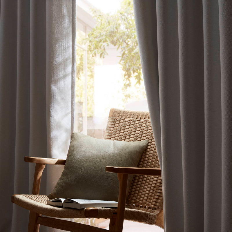 2-PK 52x84" Sound Blocking Total Blackout Curtain Panel Pair White by HouseOfZazla