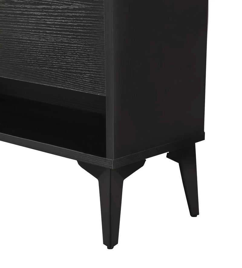 Large Size Shoe Cabinet - Freestanding Tipping Bucket Organizer by HouseOfZazla