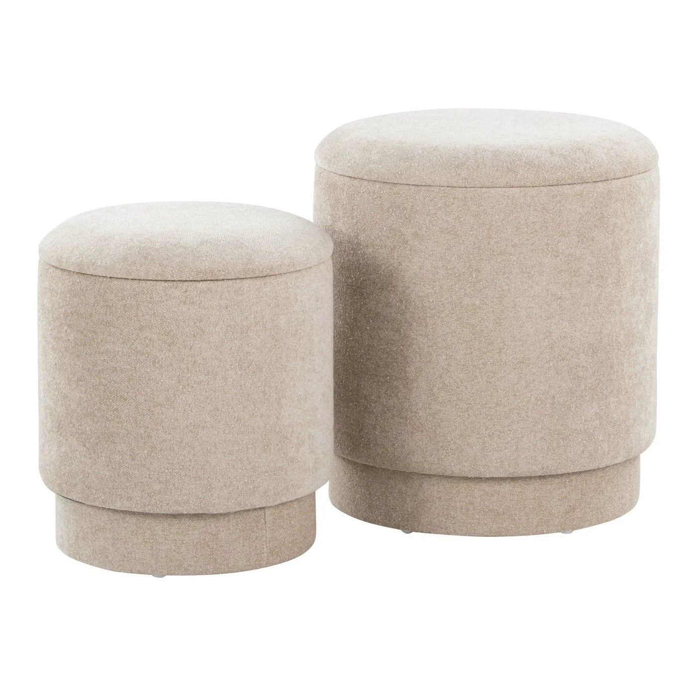 Marla - Upholste Contemporary Ottoman Set by HouseOfZazla
