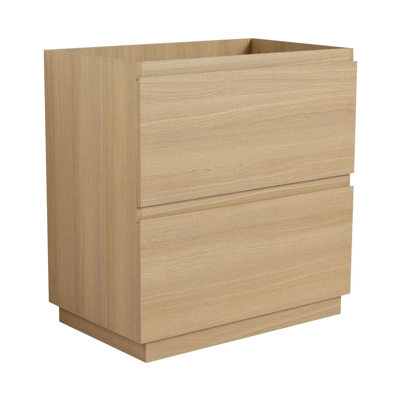 Modern Freestanding Bathroom Vanity Cabinet With Double Drawer by HouseOfZazla