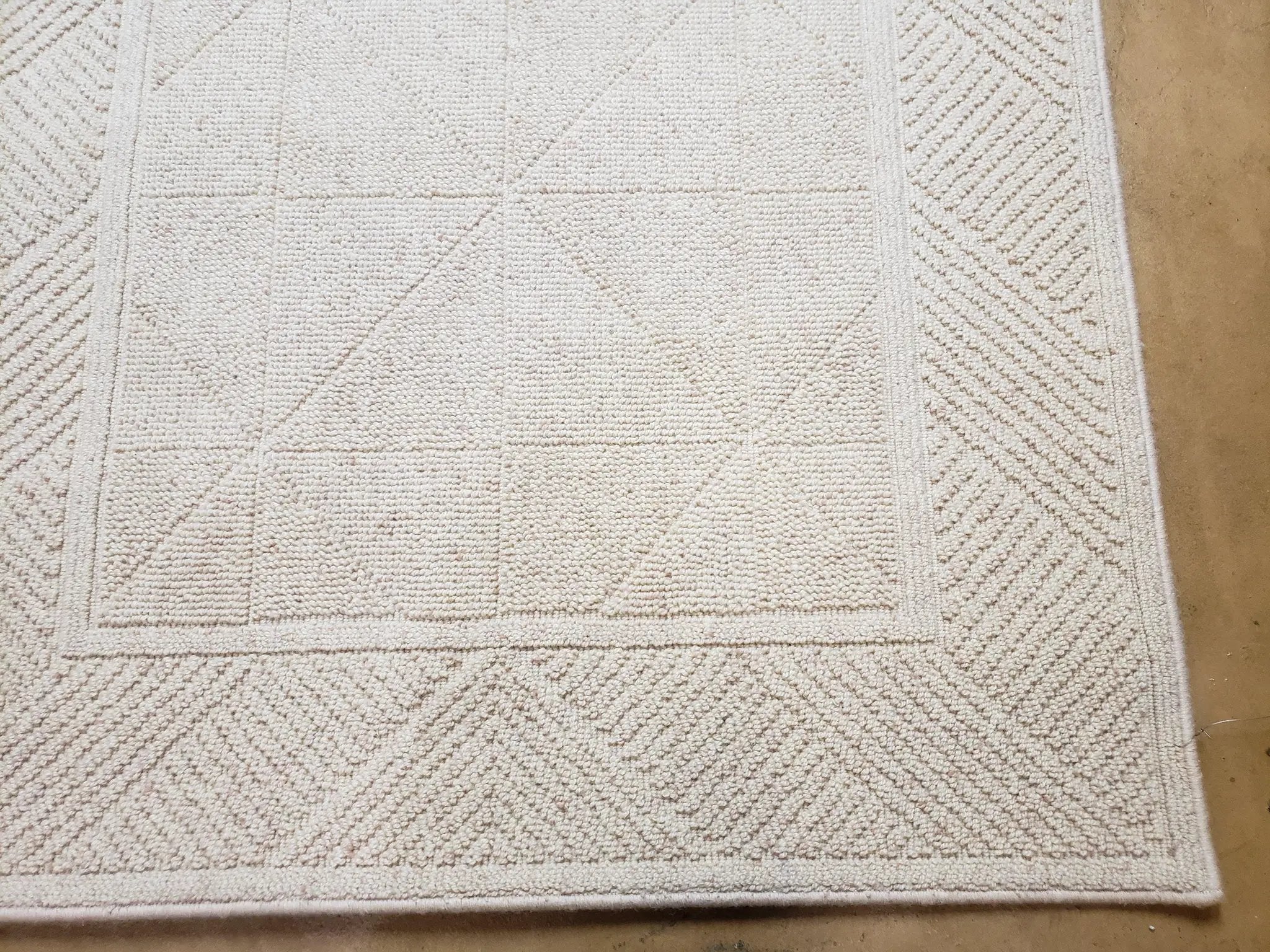 3x5 Karastan Sisal Rug Collection, Design 379/80504, Sambava II, 3'6 x 5'3, Beige Karastan Rug with Label, Authentic Karastan, Entryway Rug by Jewel Rugs